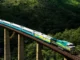 Trem de passageiros Vitória Minas — Foto: Vale/Divulgação