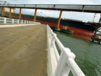 Navio carregado com soja no porto de Santos - Juca Varella - 20.abr.11/Folha Imagem