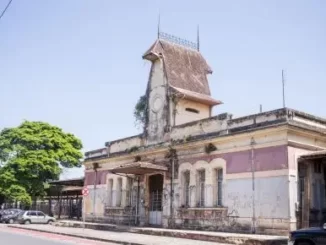 Fachada da Estação Ferroviária de Taubaté.  Lucca Santos/Divulgação