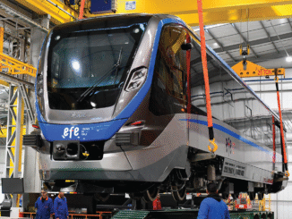 Carro da Marcopolo Rail entregue para empresa chilena
