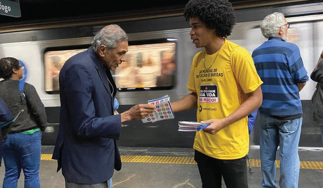 MetrôRio aborda conscientização sobre segurança dentro da Estação